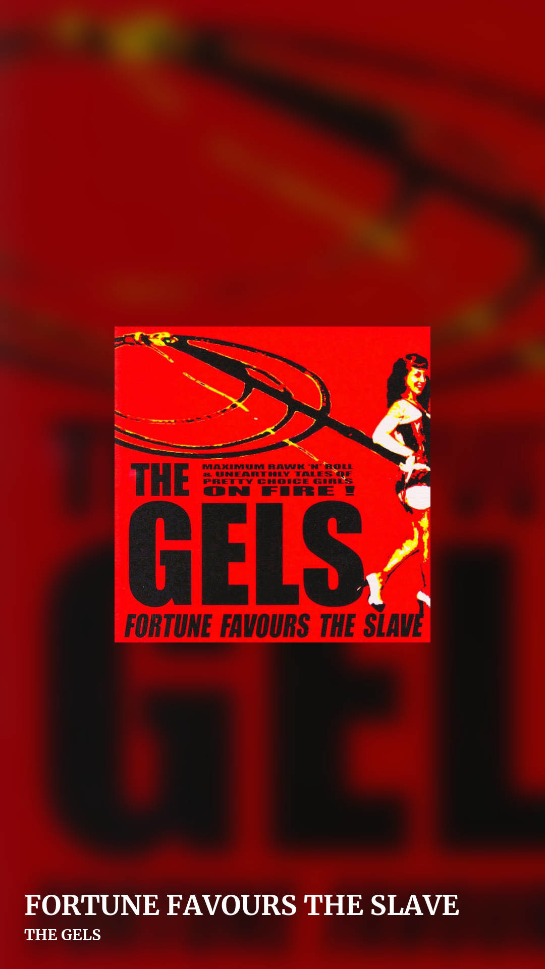 FORTUNE FAVOURS THE SLAVE by THE GELS, story clean share image
