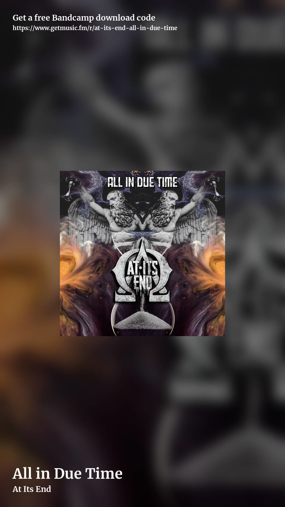 All in Due Time by At Its End, story promo share image
