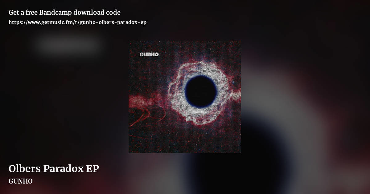 Olbers Paradox EP by GUNHO, landscape promo share image