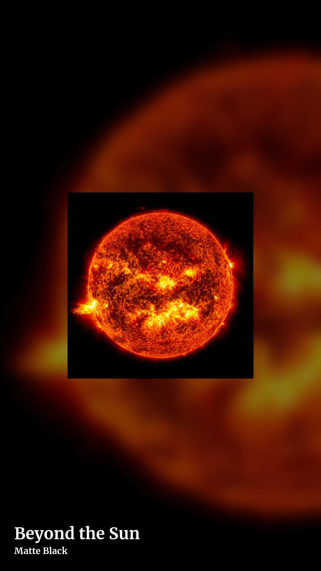 Beyond the Sun by Matte Black, story clean share image