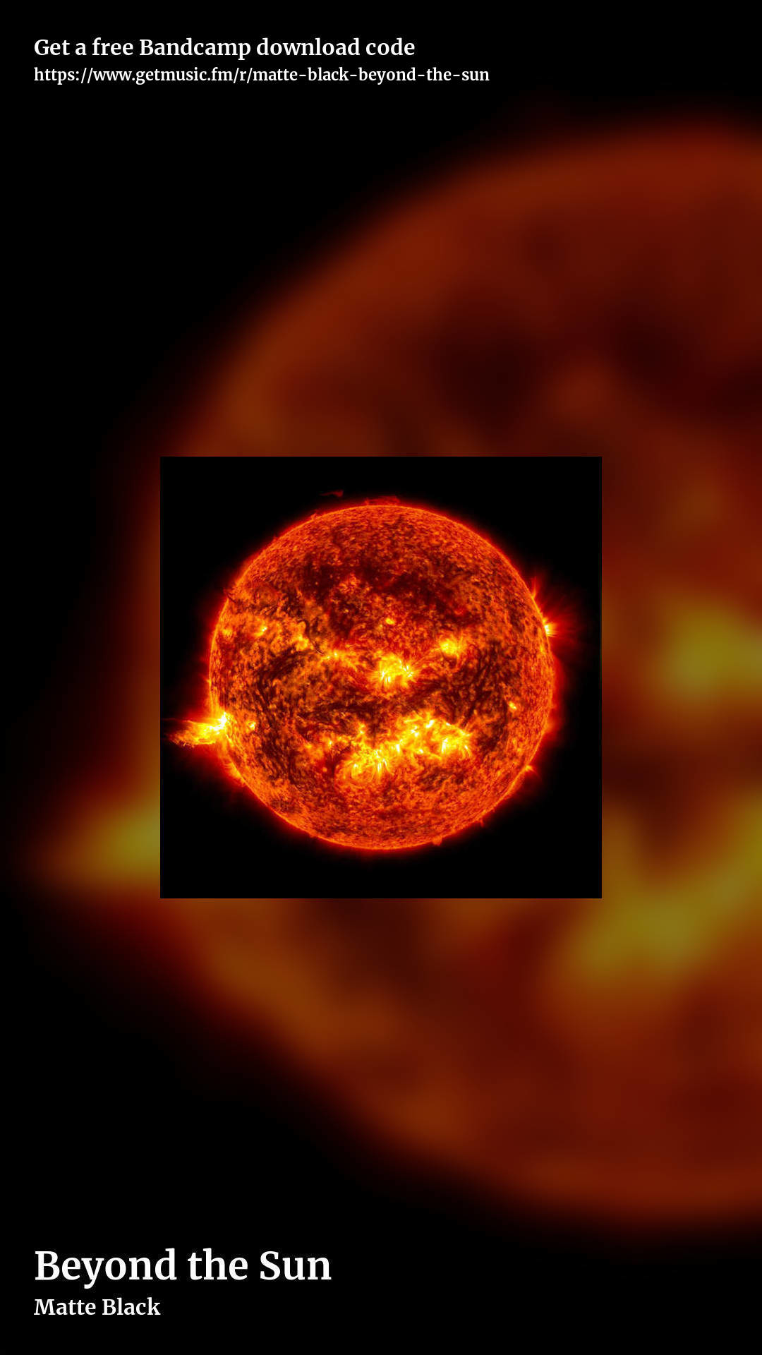 Beyond the Sun by Matte Black, story promo share image