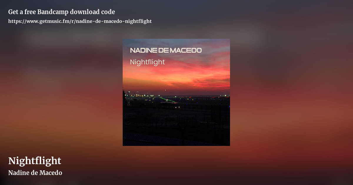 Nightflight by Nadine de Macedo, landscape promo share image