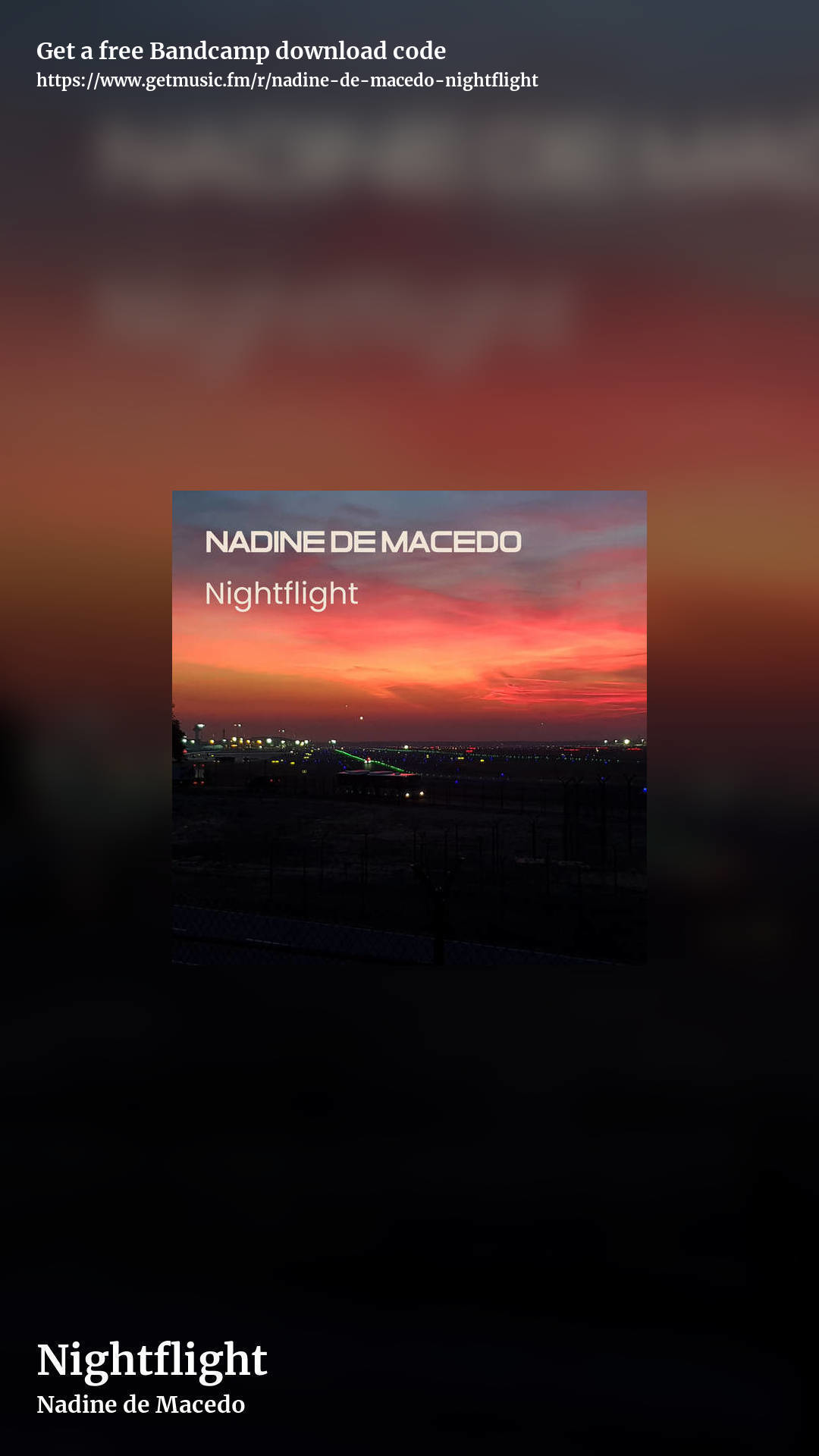 Nightflight by Nadine de Macedo, story promo share image