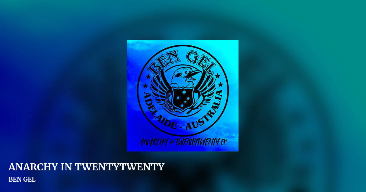 ANARCHY IN TWENTYTWENTY by BEN GEL, landscape clean share image