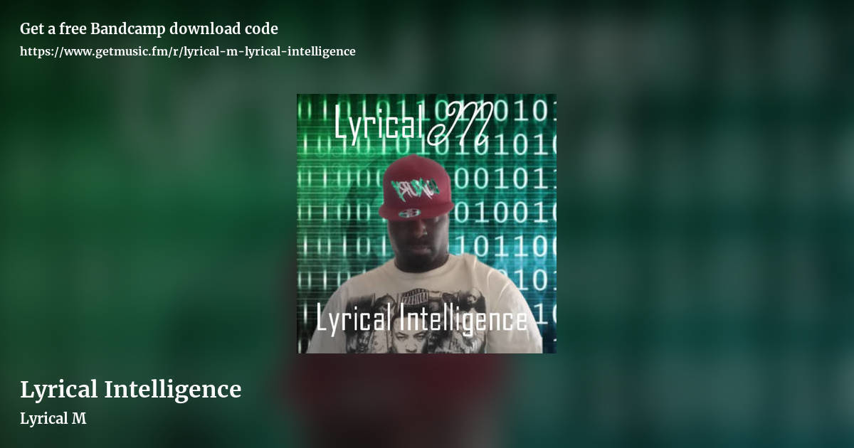 Lyrical Intelligence by Lyrical M, landscape promo share image