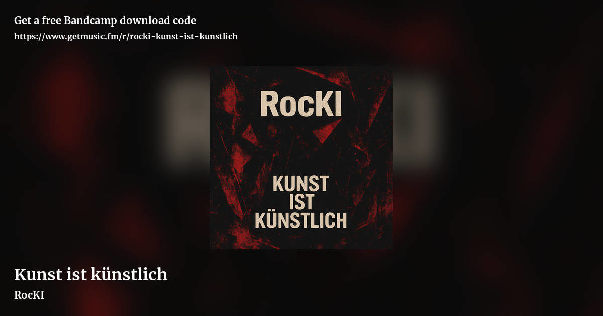 Kunst ist künstlich by RocKI, landscape promo share image