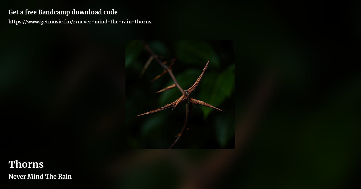 Thorns by Never Mind The Rain, landscape promo share image