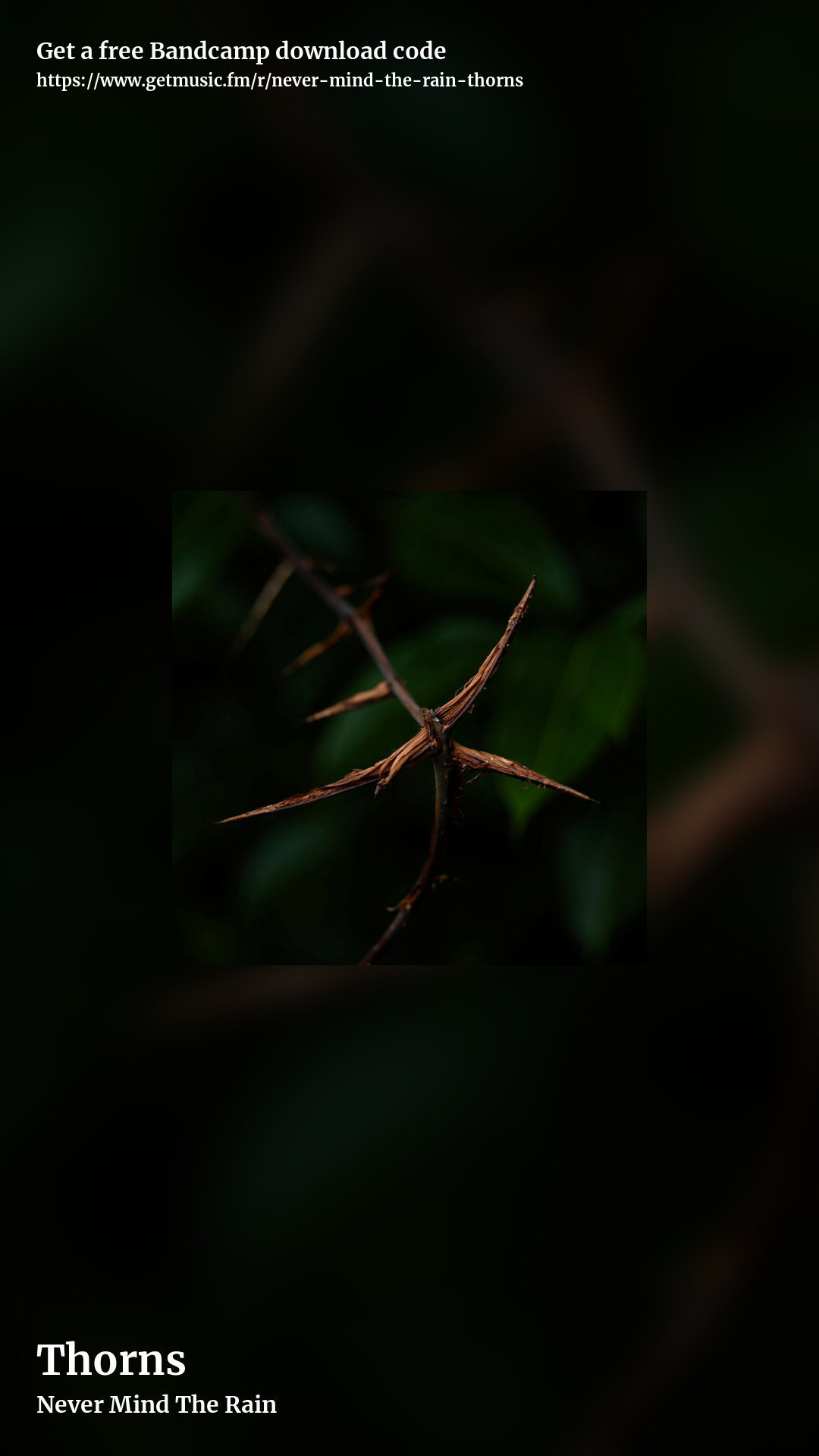 Thorns by Never Mind The Rain, story promo share image