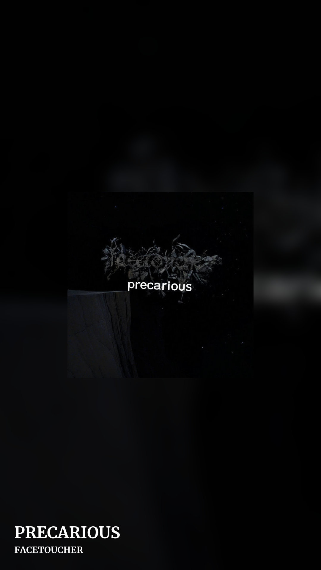 PRECARIOUS by FACETOUCHER, story clean share image