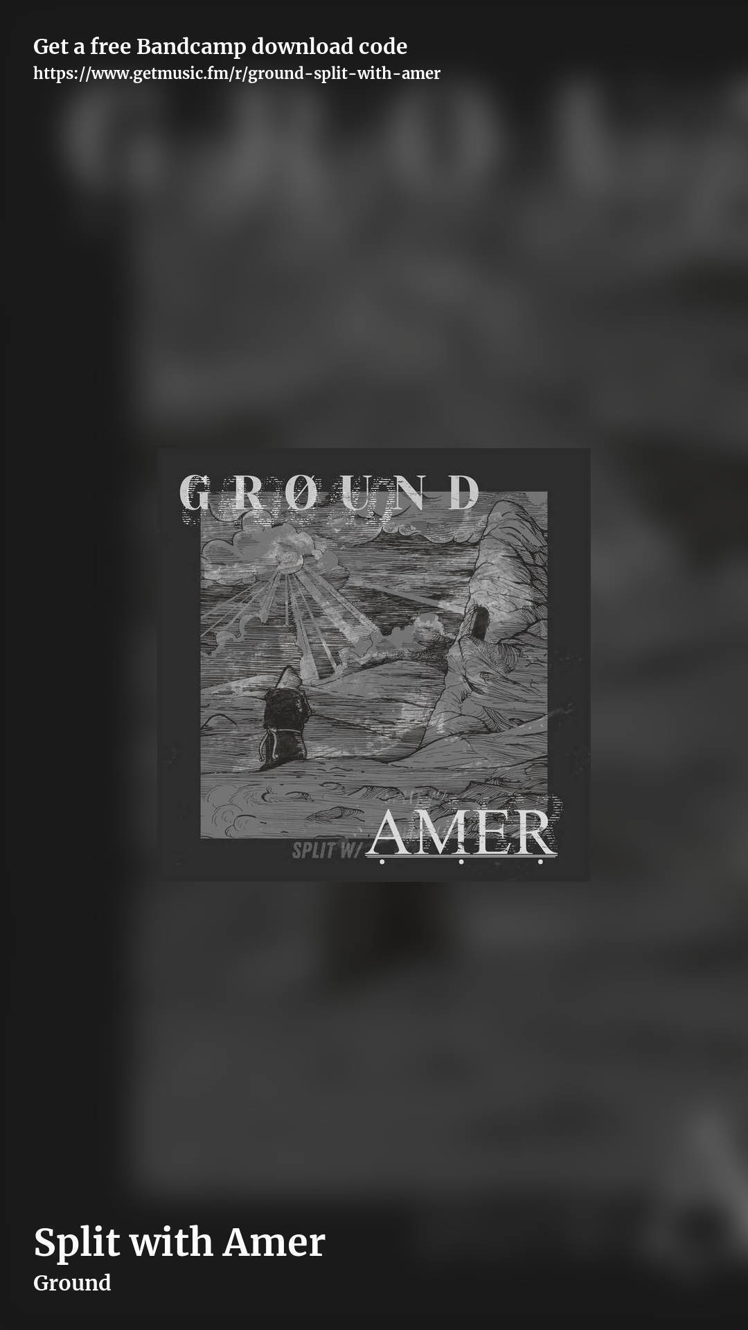 Split with Amer by Ground, story promo share image