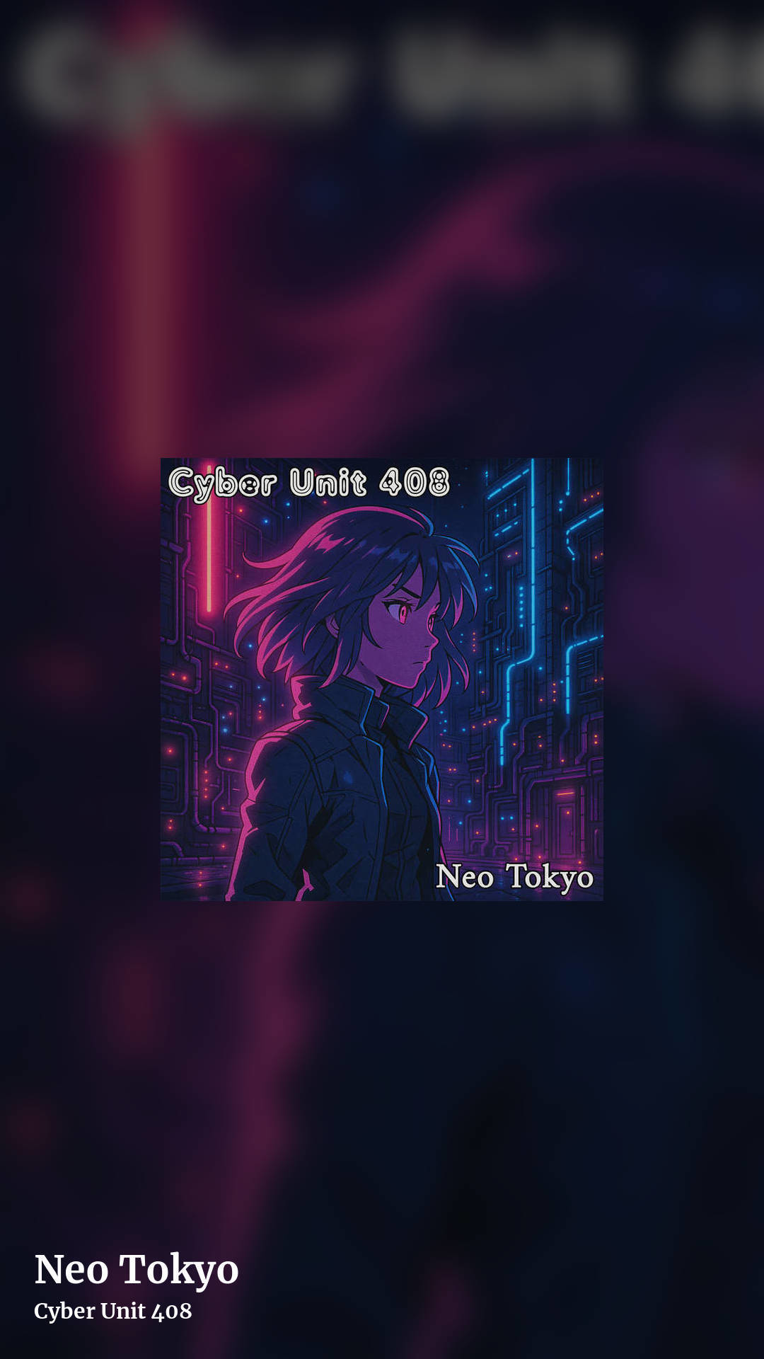 Neo Tokyo by Cyber Unit 408, story clean share image