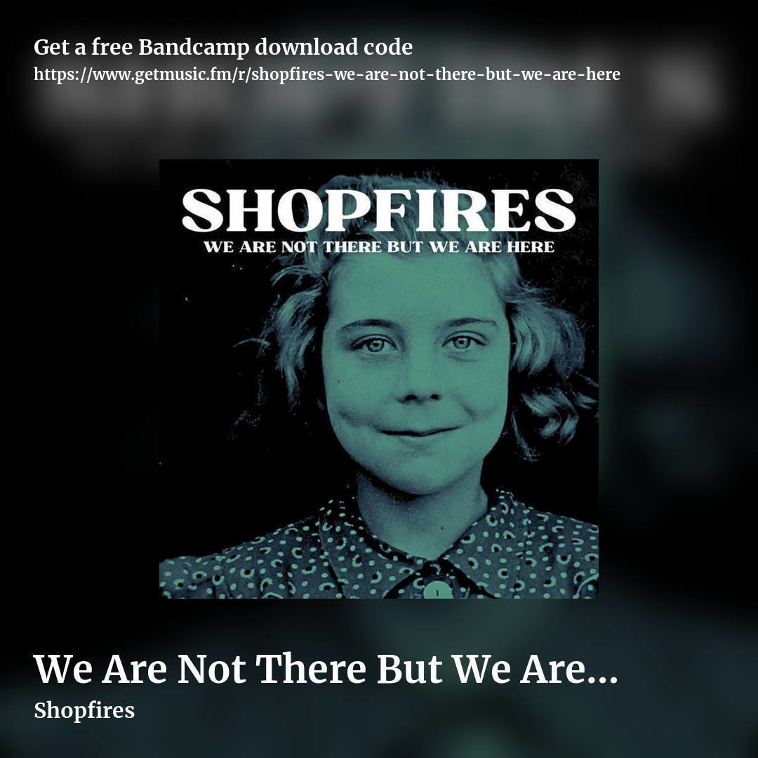 We Are Not There But We Are Here by Shopfires, square promo share image