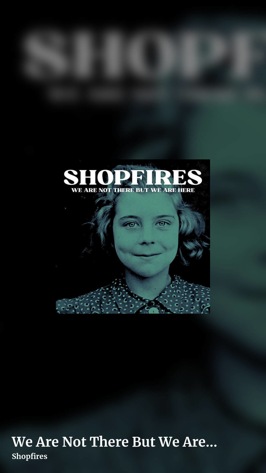 We Are Not There But We Are Here by Shopfires, story clean share image