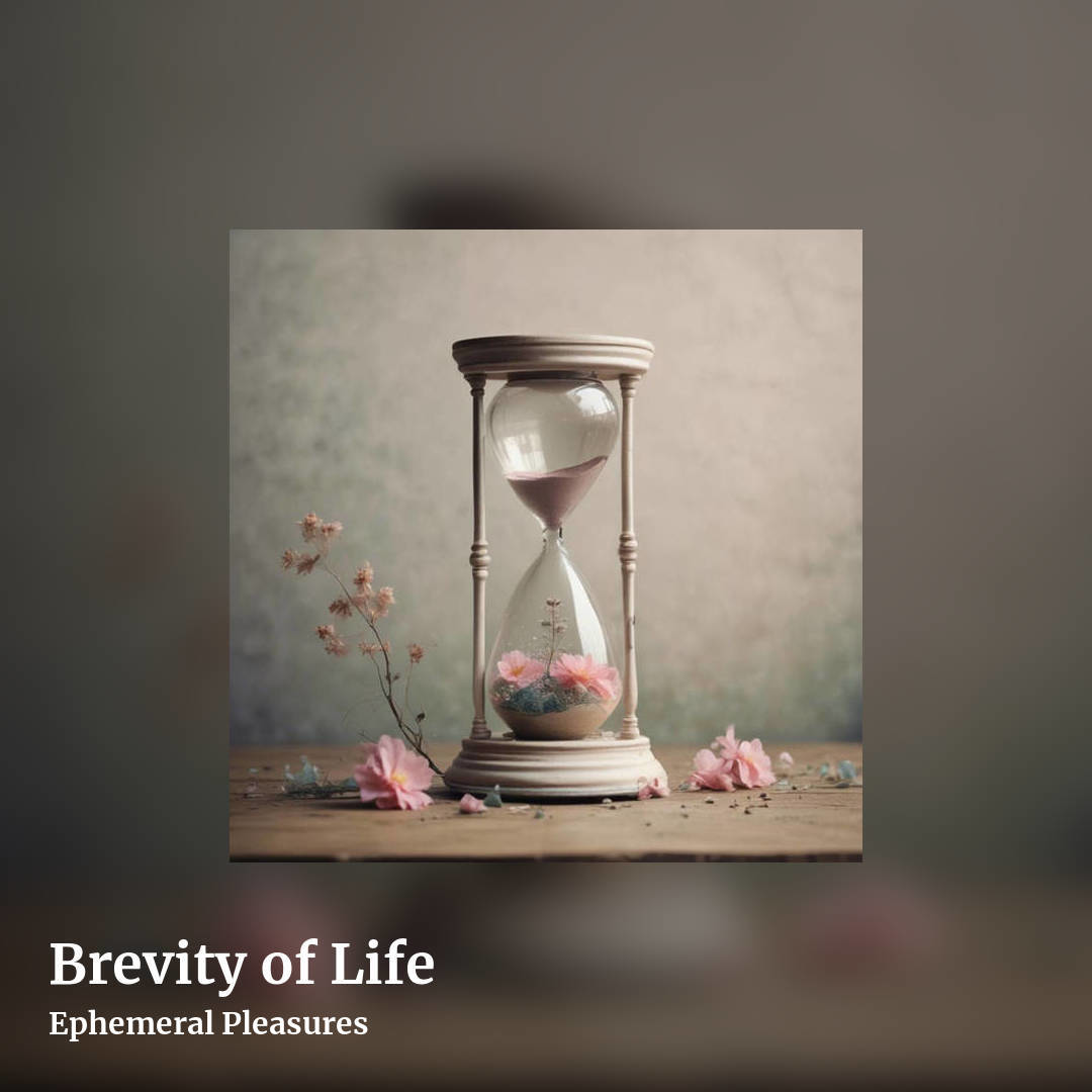 Brevity of Life by Ephemeral Pleasures, square clean share image