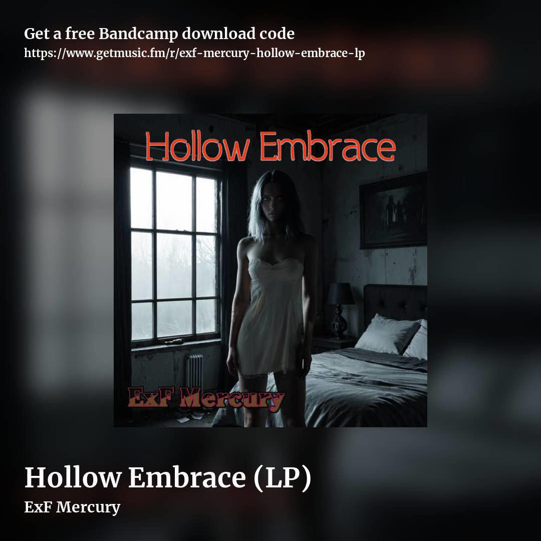 Hollow Embrace (LP) by ExF Mercury, square promo share image