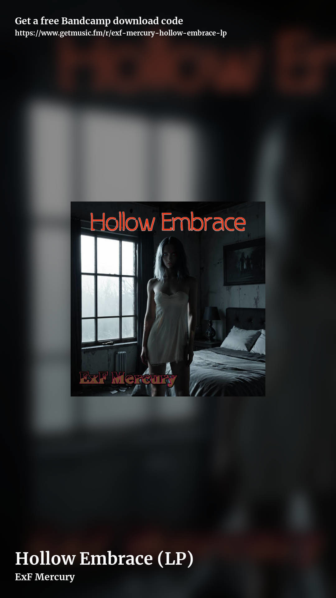 Hollow Embrace (LP) by ExF Mercury, story promo share image
