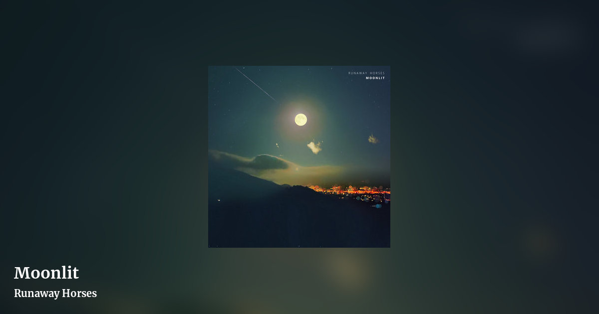 Moonlit by Runaway Horses, landscape clean share image