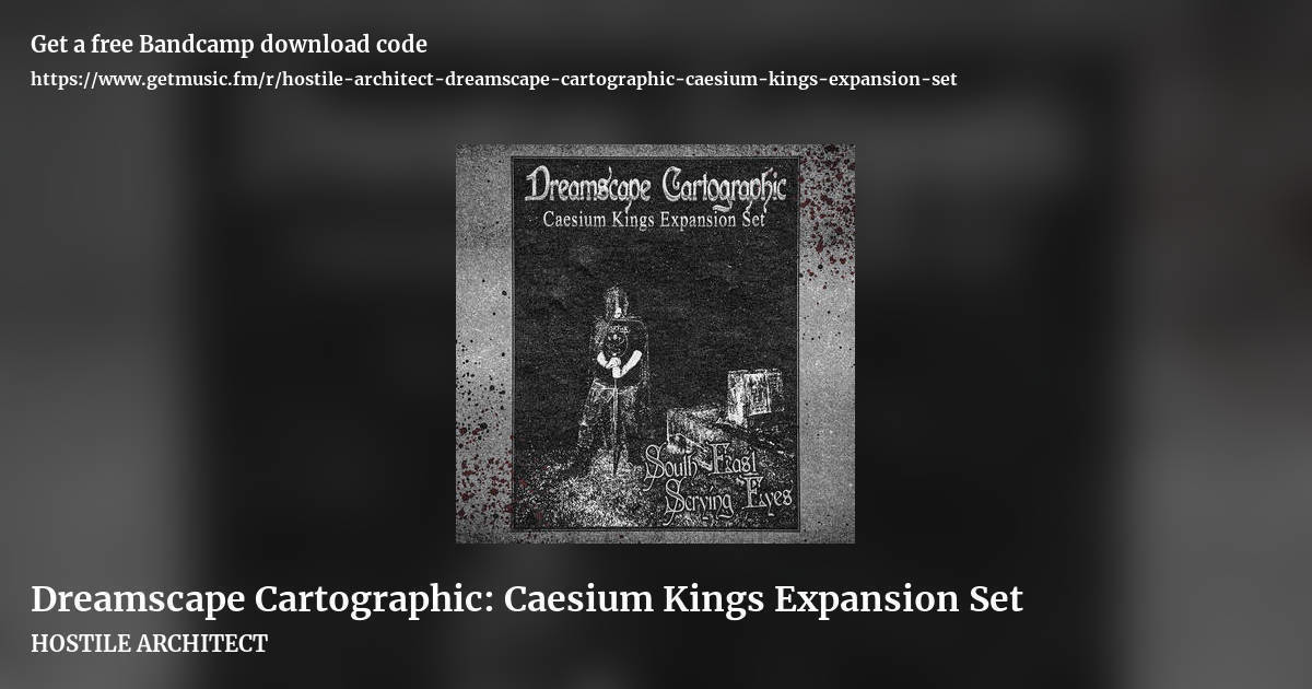 Dreamscape Cartographic: Caesium Kings Expansion Set by HOSTILE ARCHITECT, landscape promo share image