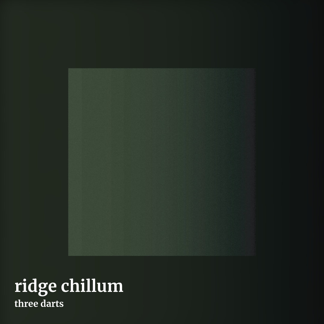 ridge chillum by three darts, square clean share image