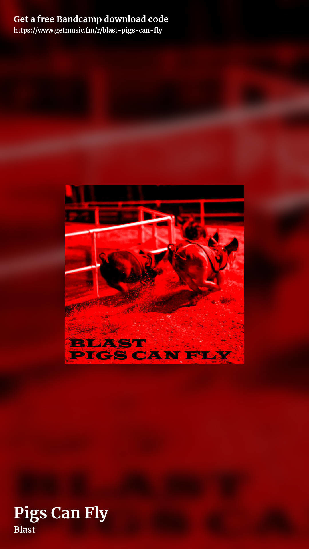 Pigs Can Fly by Blast, story promo share image