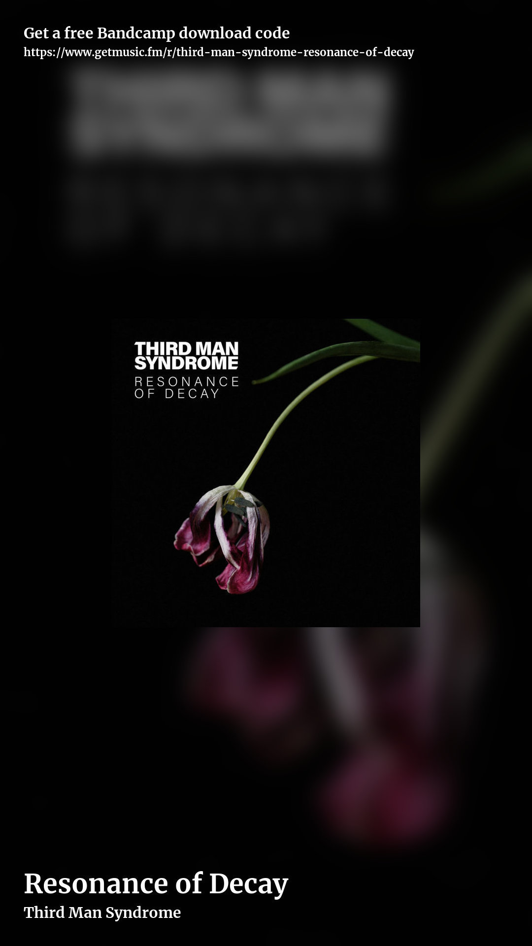 Resonance of Decay by Third Man Syndrome, story promo share image