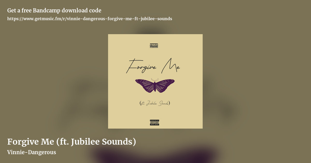 Forgive Me (ft. Jubilee Sounds) by Vinnie-Dangerous, landscape promo share image