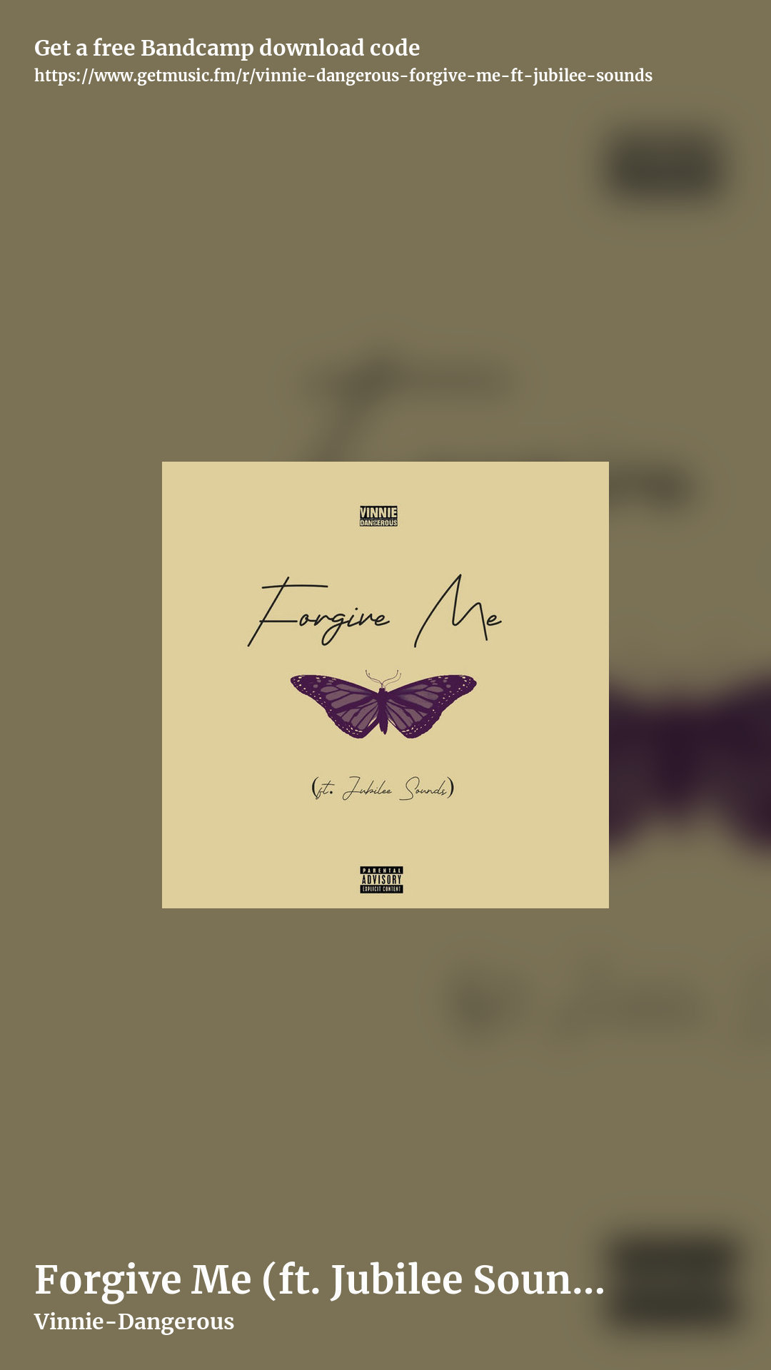 Forgive Me (ft. Jubilee Sounds) by Vinnie-Dangerous, story promo share image