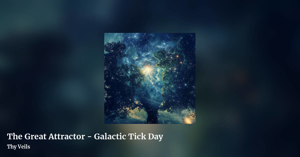 The Great Attractor - Galactic Tick Day by Thy Veils, landscape clean share image