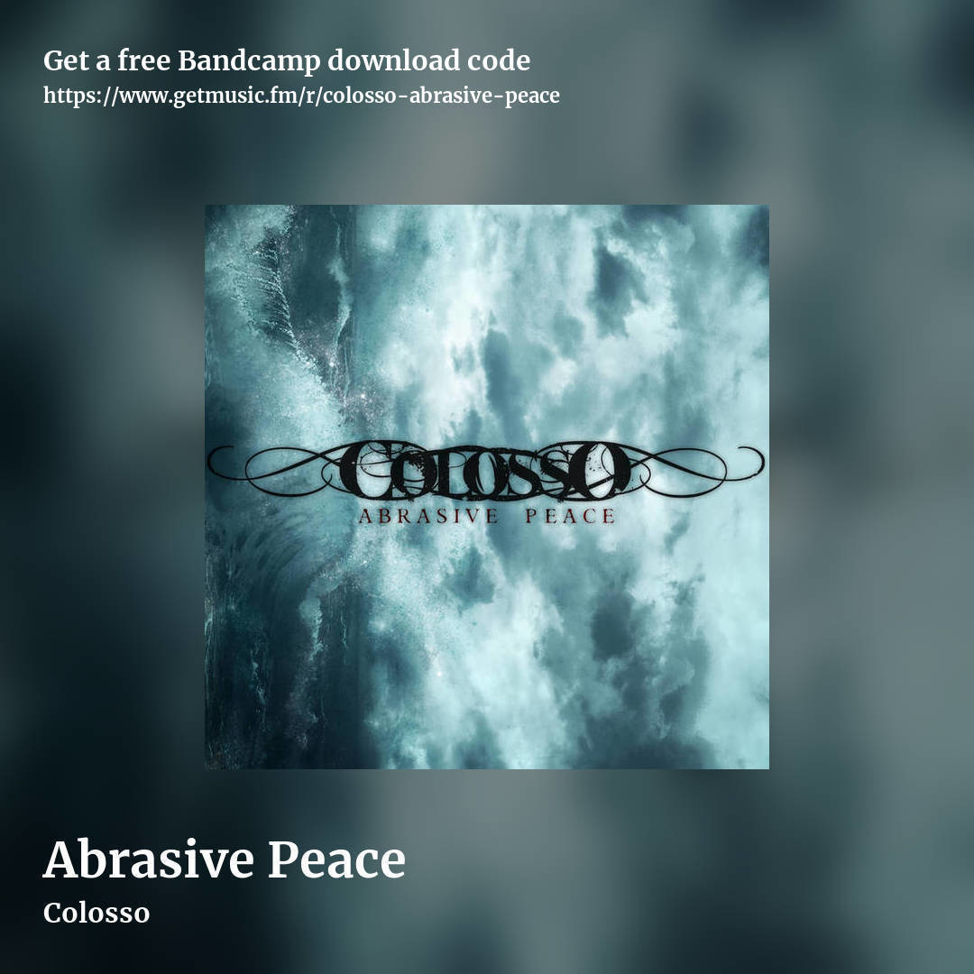 Abrasive Peace by Colosso, square promo share image
