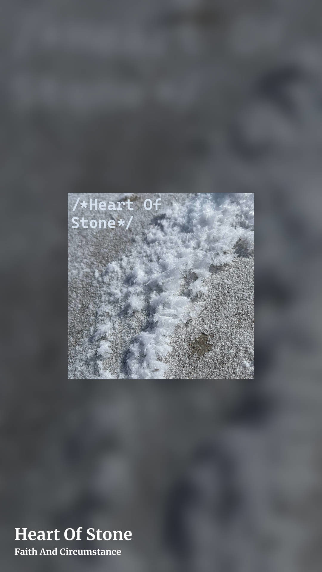 Heart Of Stone by Faith And Circumstance , story clean share image