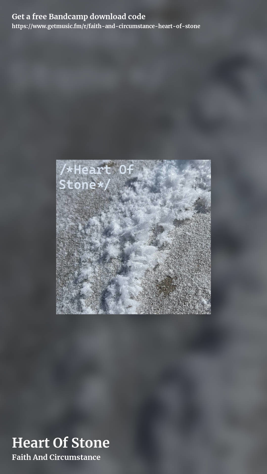 Heart Of Stone by Faith And Circumstance , story promo share image