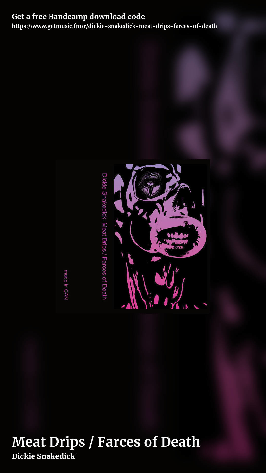 Meat Drips / Farces of Death by Dickie Snakedick, story promo share image