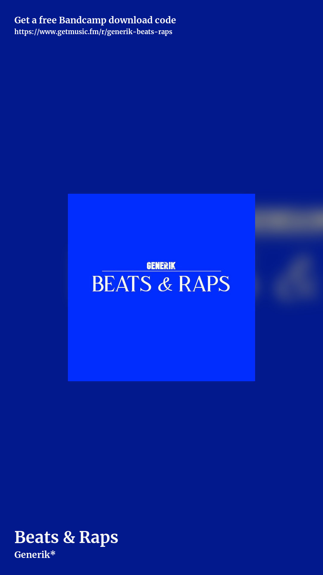 Beats & Raps by Generik*, story promo share image