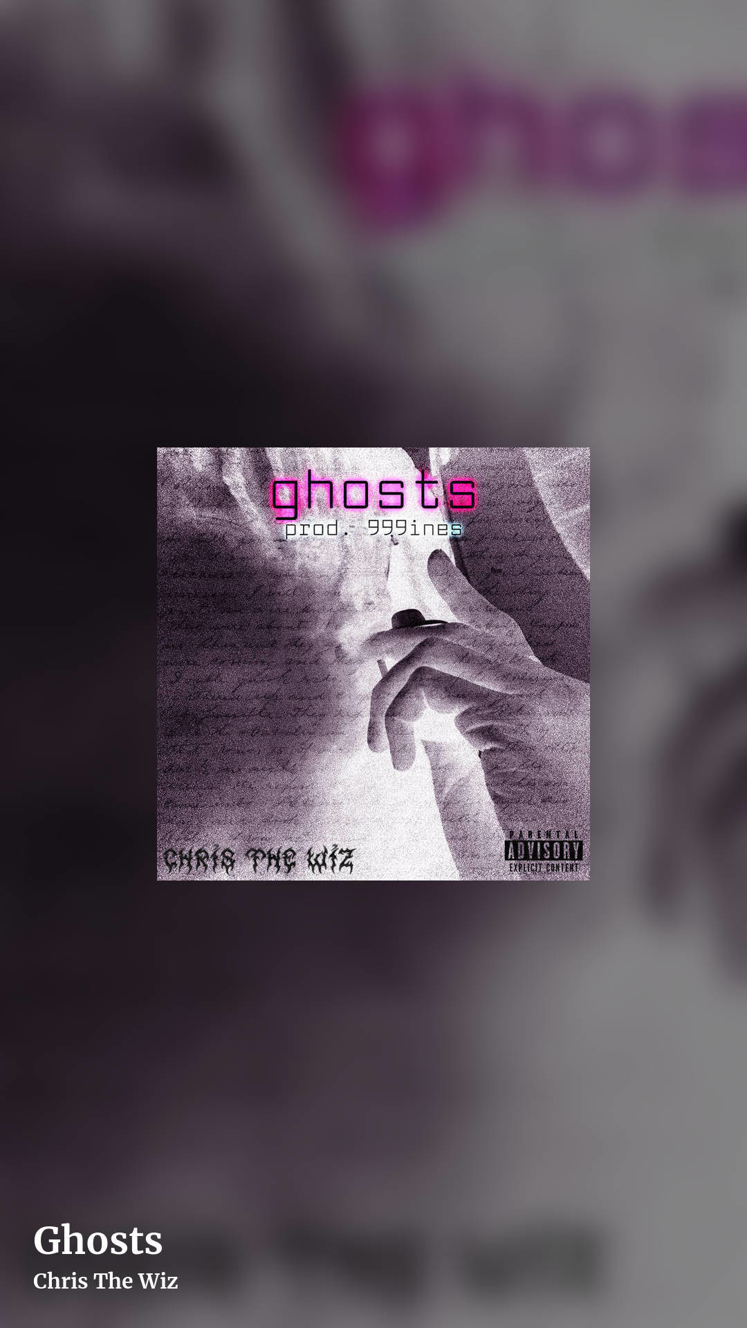 Ghosts by Chris The Wiz, story clean share image