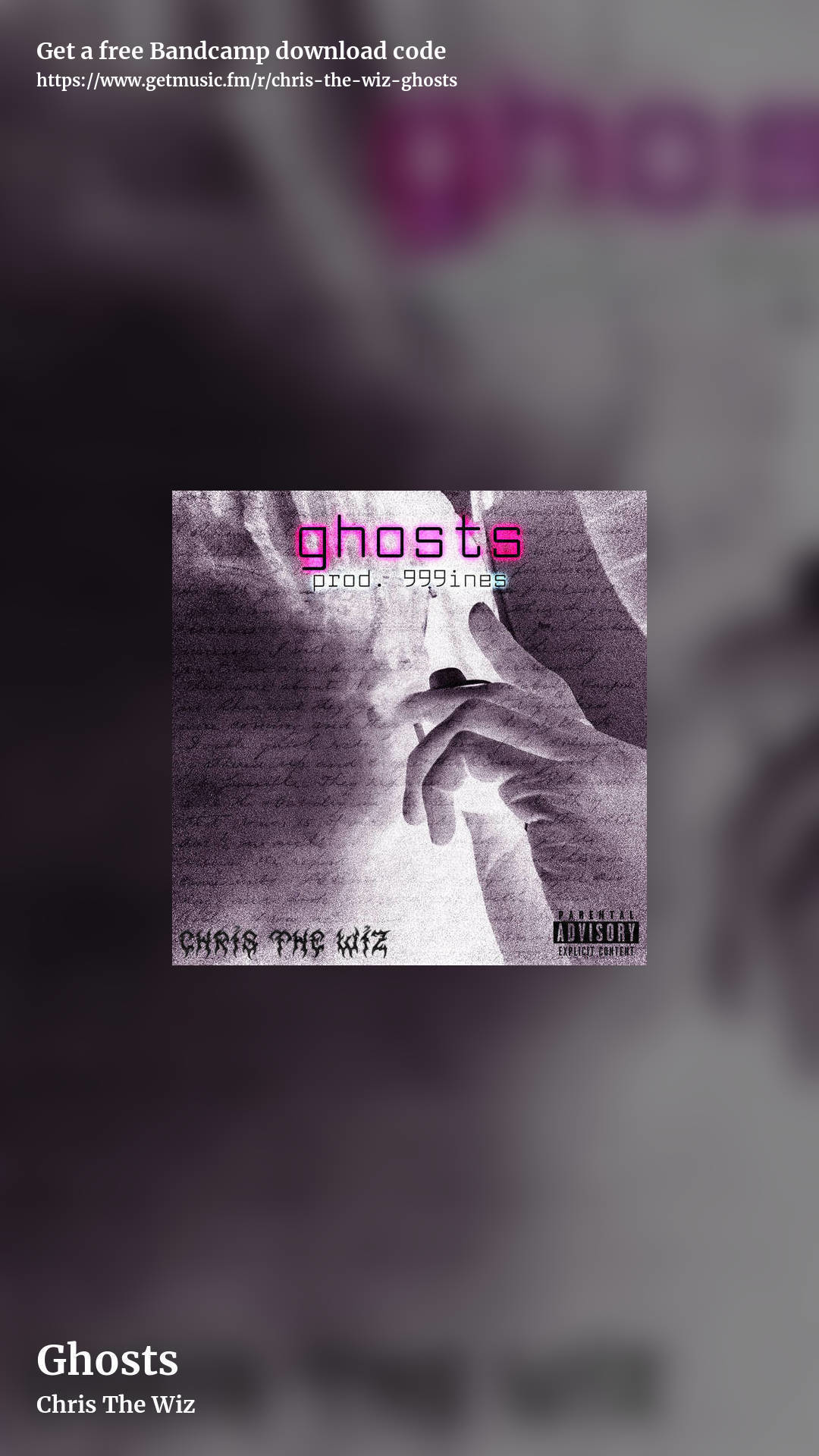 Ghosts by Chris The Wiz, story promo share image