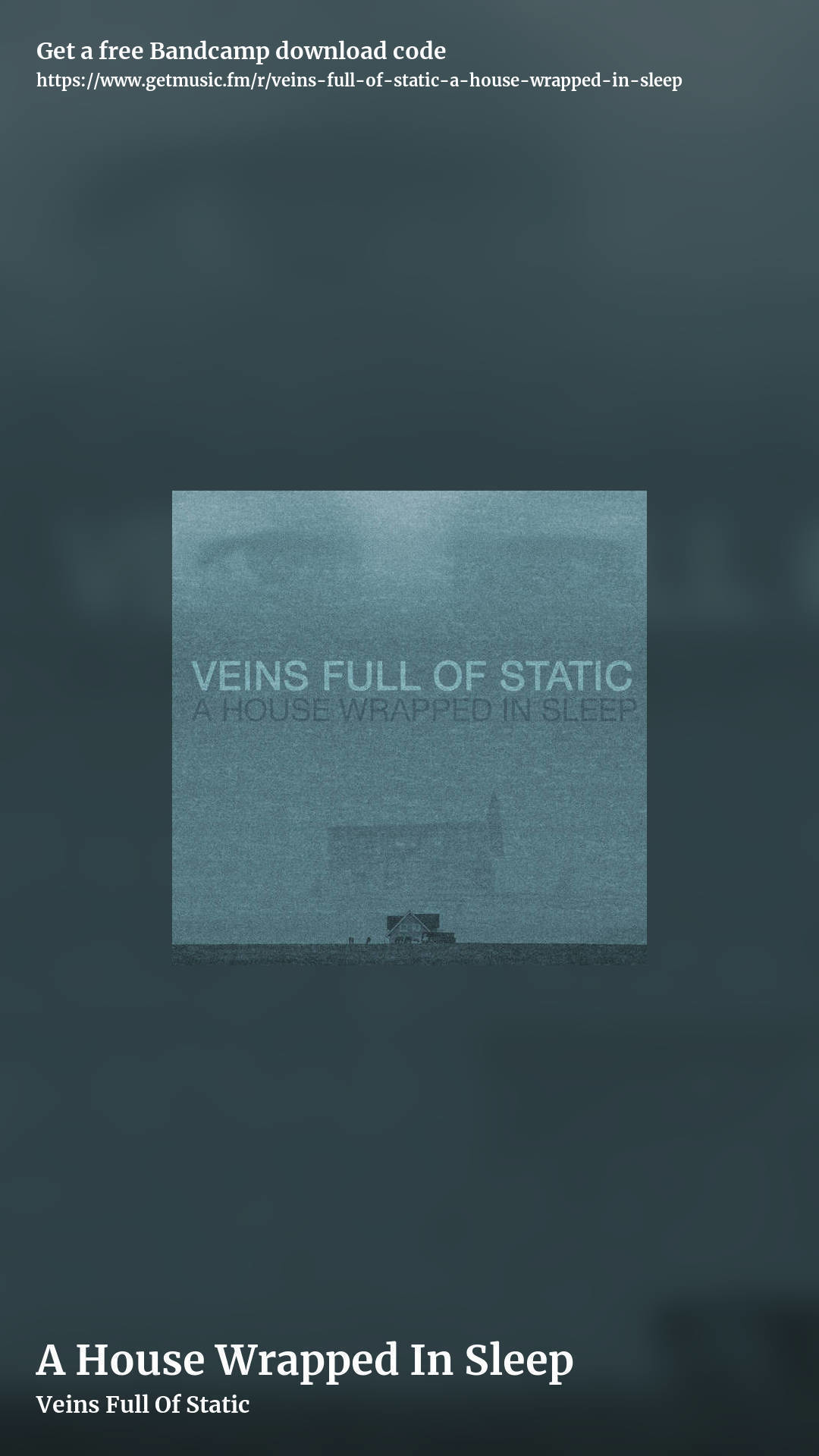 A House Wrapped In Sleep by Veins Full Of Static, story promo share image