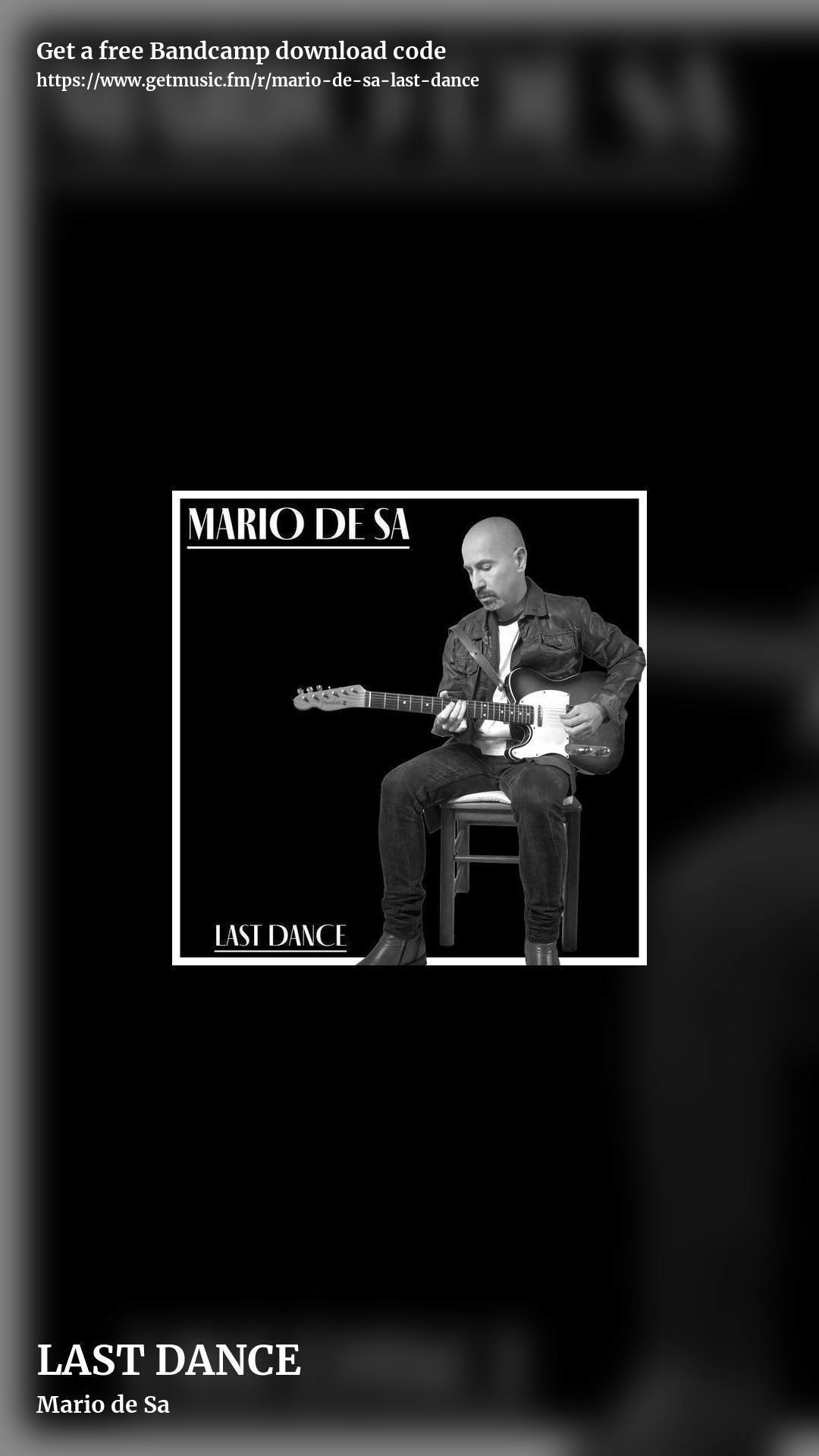 LAST DANCE by Mario de Sa, story promo share image