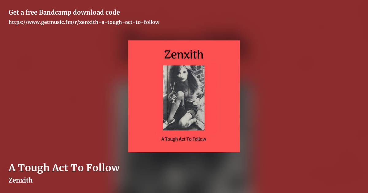 A Tough Act To Follow by Zenxith, landscape promo share image