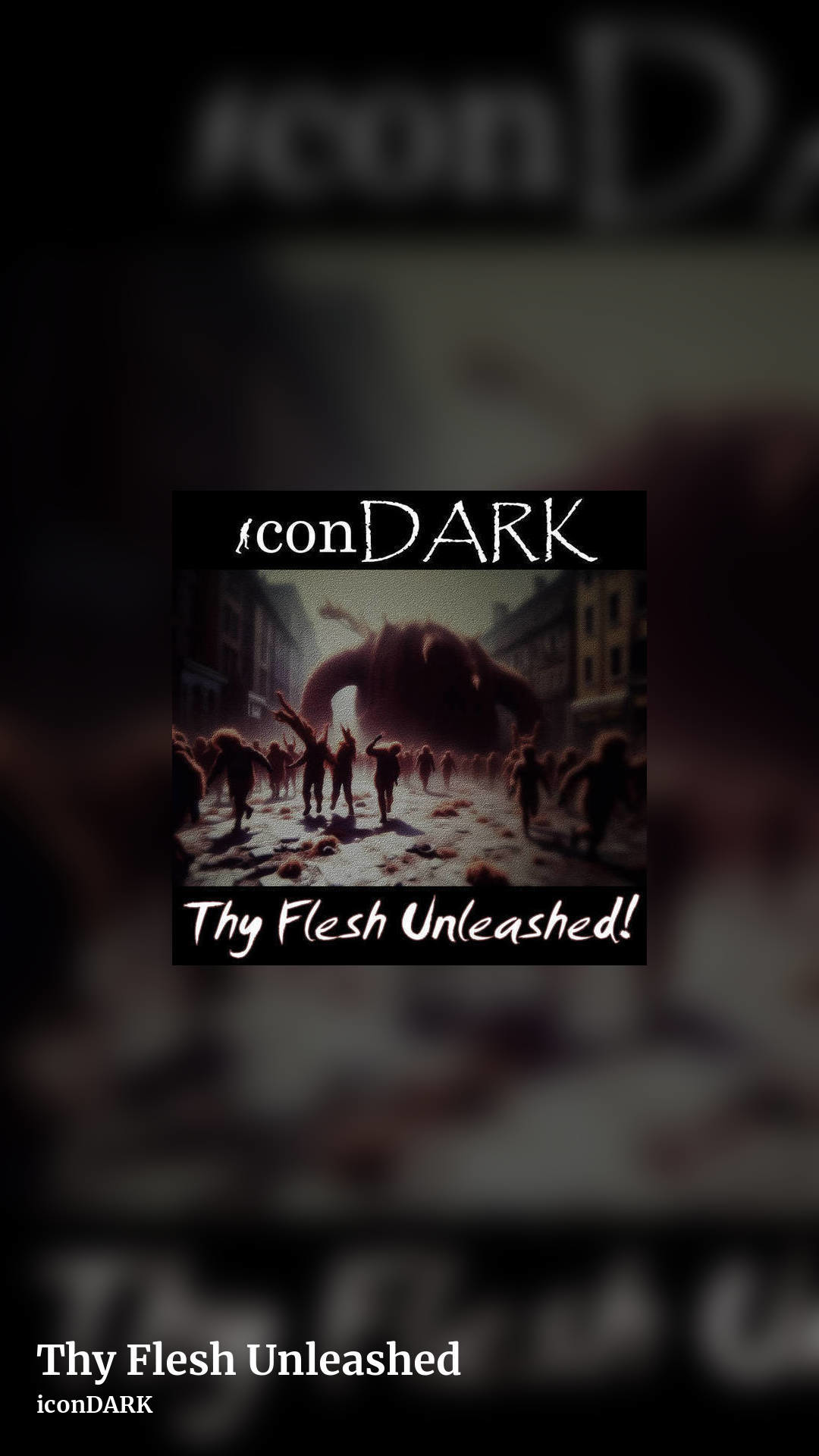 Thy Flesh Unleashed by iconDARK, story clean share image