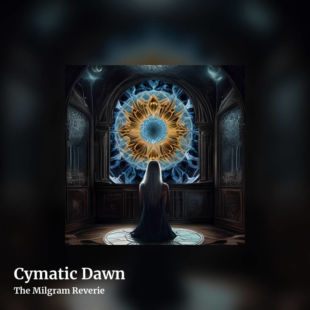Cymatic Dawn by The Milgram Reverie, square clean share image
