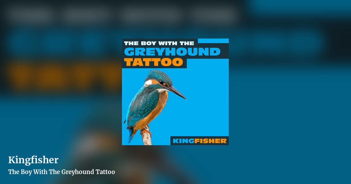 Kingfisher by The Boy With The Greyhound Tattoo, landscape clean share image