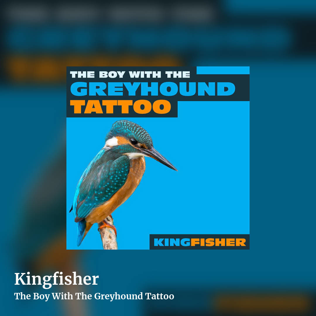 Kingfisher by The Boy With The Greyhound Tattoo, square clean share image
