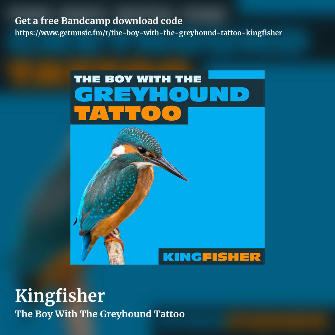 Kingfisher by The Boy With The Greyhound Tattoo, square promo share image