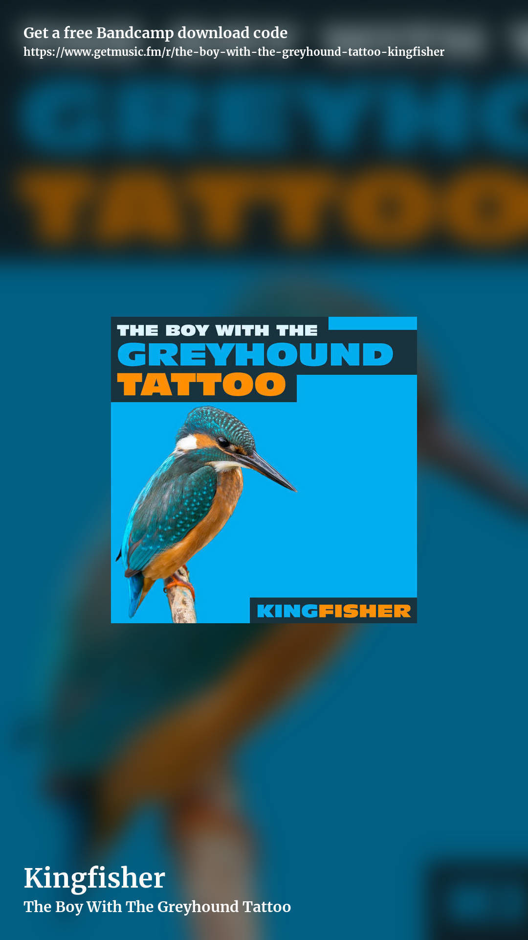 Kingfisher by The Boy With The Greyhound Tattoo, story promo share image