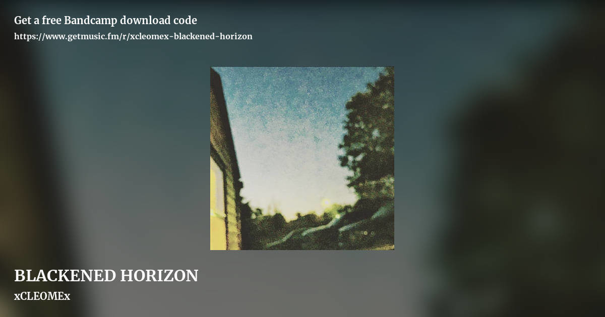 BLACKENED HORIZON by xCLEOMEx, landscape promo share image