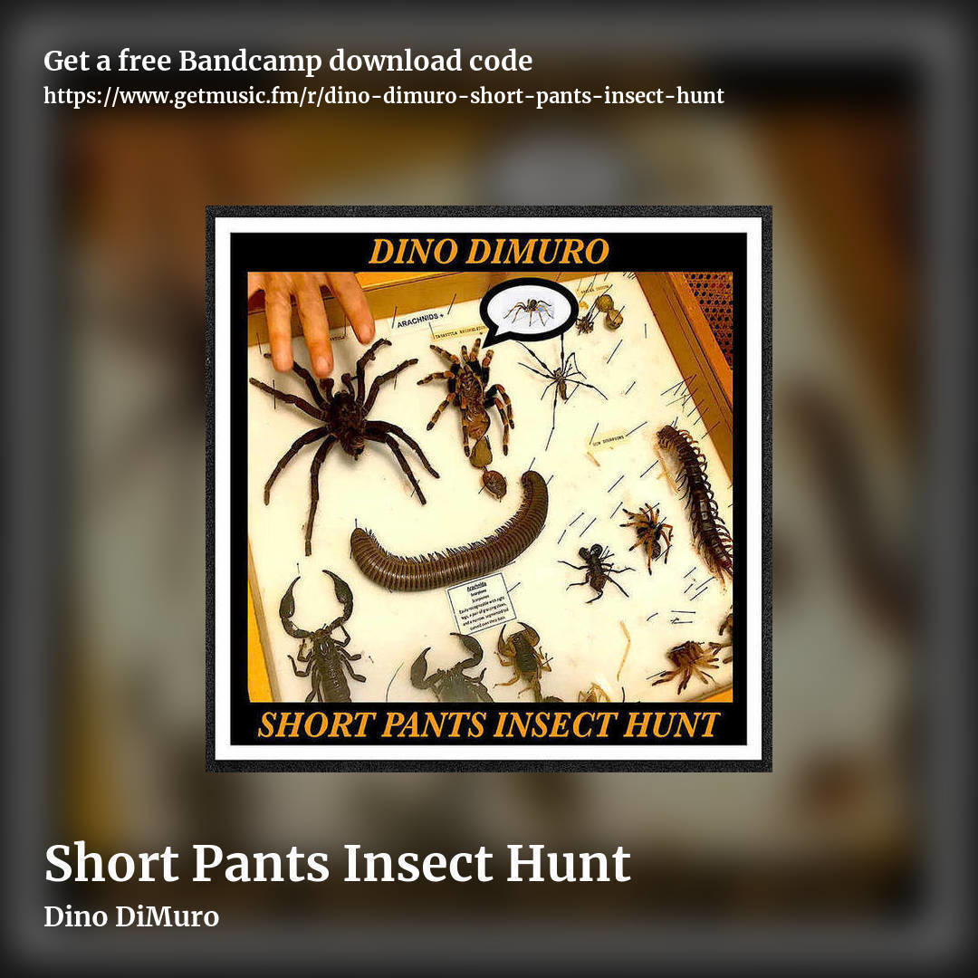 Short Pants Insect Hunt by Dino DiMuro, square promo share image