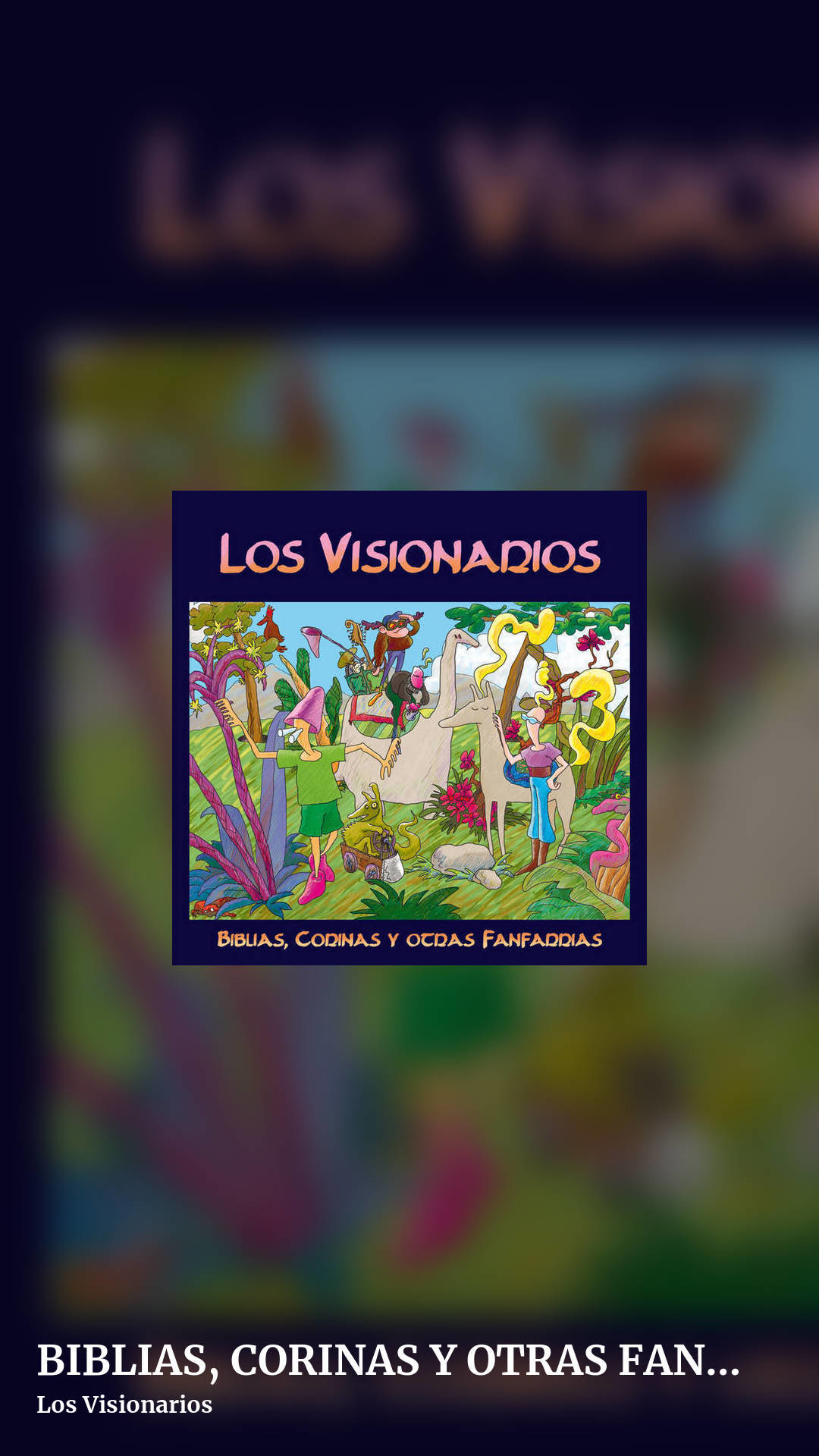 BIBLIAS, CORINAS Y OTRAS FANFARRIAS by Los Visionarios, story clean share image