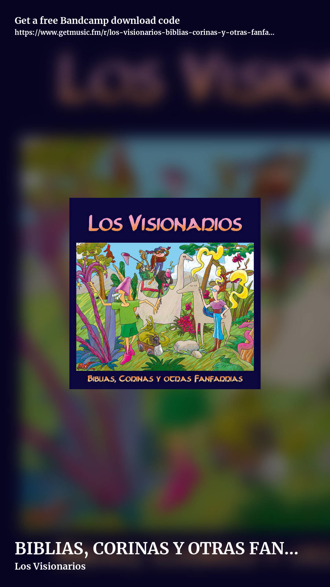 BIBLIAS, CORINAS Y OTRAS FANFARRIAS by Los Visionarios, story promo share image