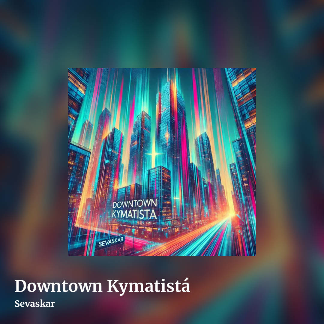 Downtown Kymatistá by Sevaskar, square clean share image