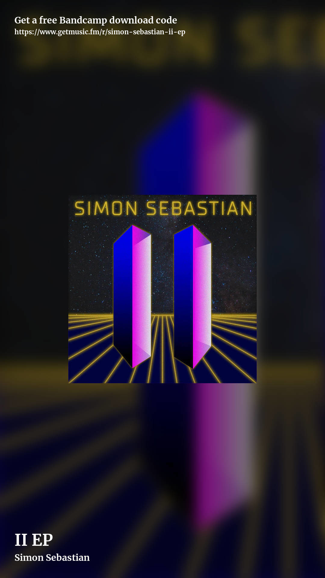 II EP by Simon Sebastian, story promo share image